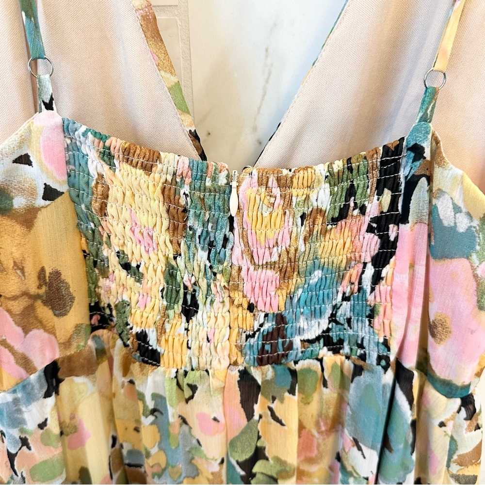 Vici Collection Floral Tiered Maxi Dress - Picture 4 of 5